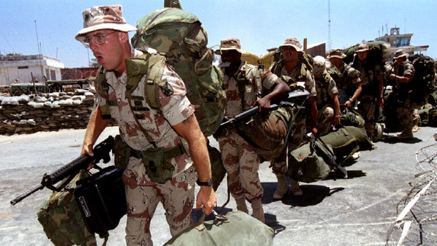 نظامیان آمریکایی به یک کشور عربی بر می گردند