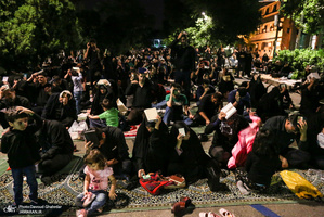 احیای شب بیست و یکم ماه مبارک رمضان در دانشگاه تهران