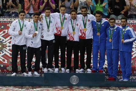 ورزشکار فارسی مدال برنز مسابقات ژیمناستیک کشور های اسلامی را کسب کرد