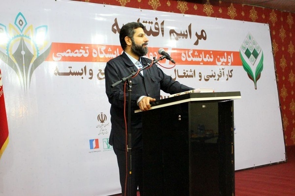 افتتاح اولین نمایشگاه کارآفرینی  و دومین نمایشگاه تخصصی آموزش خوزستان