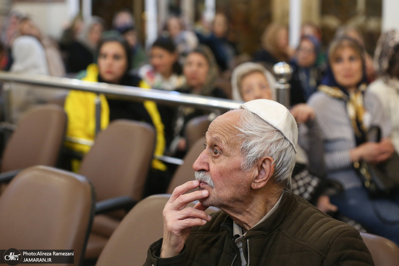 مراسم بزرگداشت رهبر شهيد در كنسيه يوسف آباد