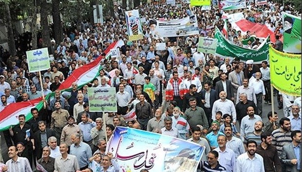 راهپیمایی روز قدس نماد همبستگی ملت ایران است