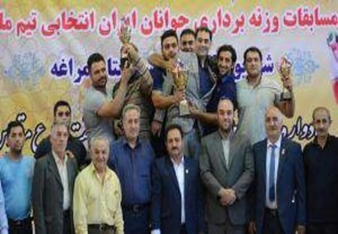 قهرمانی خوزستان در مسابقات وزنه برداری قهرمانی جوانان کشور