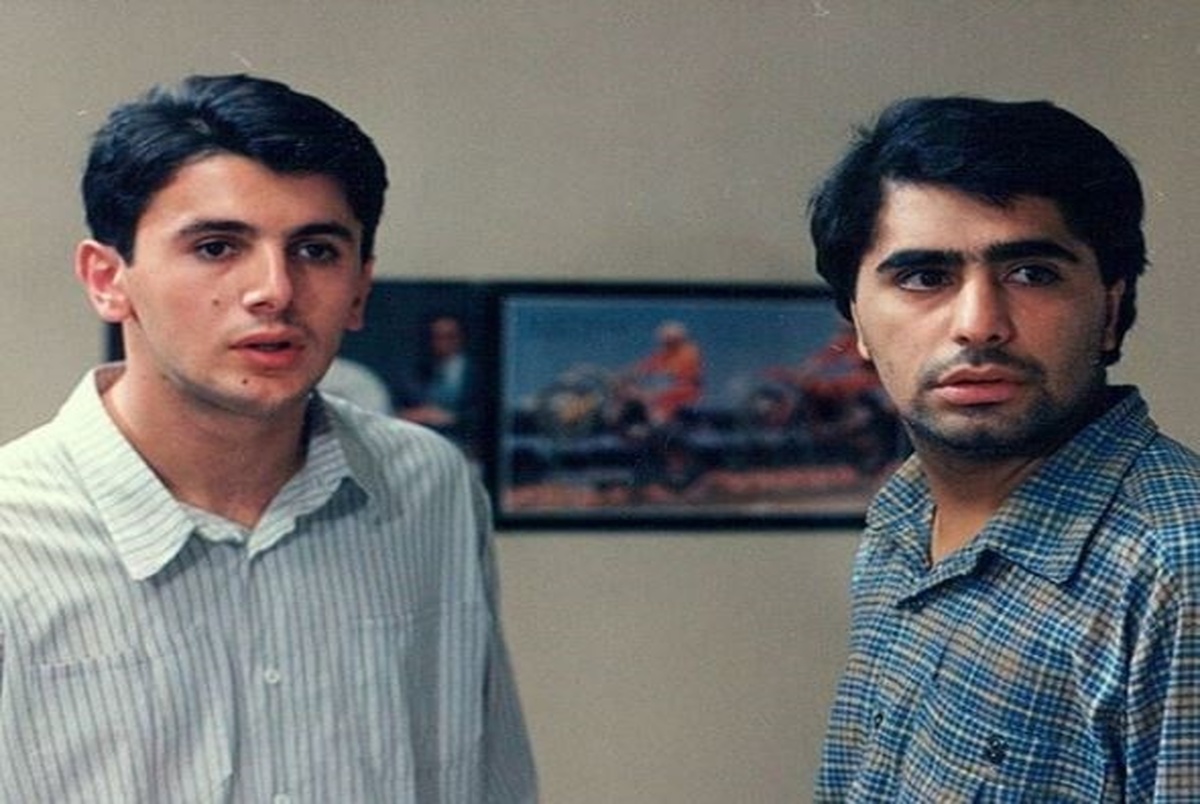  امین حیایی در کنار رضا شفیعی‌جم ۲۷ سال پیش+ عکس
