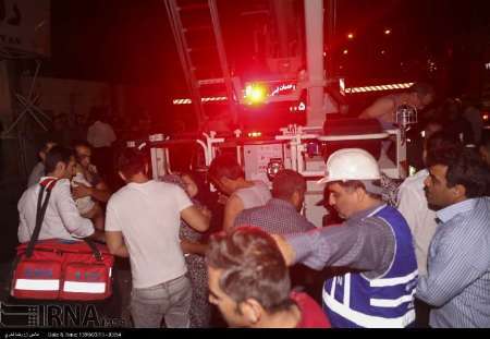 آتش نشانی شیراز در ادبیاتی پیچیده، علت آتش سوزی بولوار نصر را بیان کرد