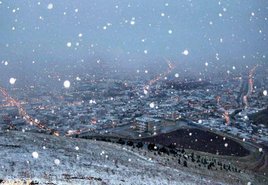 ارتفاع برف در پیرانشهر به 16 سانتیمتر رسید