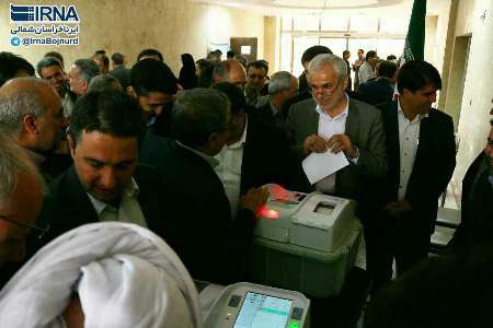 مانور انتخابات الکترونیکی در بجنورد برگزار شد