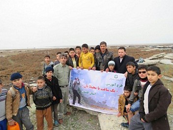 اجرای طرح یک ساعت با محیطبان در مدارس غرب گلستان