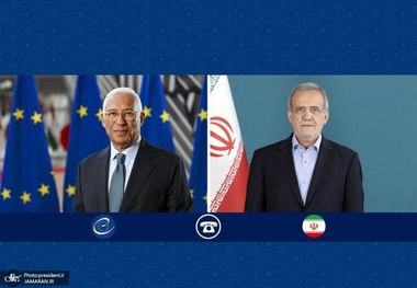 پزشکیان در گفت‌وگوی تلفنی با رئیس شورای اروپا: ادامه همکاری‌ با آژانس مشروط به اصلاح رفتارهای دوگانه در قبال پرونده هسته‌ای ایران است/ تکرار هرگونه تجاوزی با پاسخی قاطع‌تر و پشیمان‌کننده‌تر مواجه خواهد شد