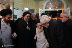 مراسم شب هفتم آیت الله سید ابوالفضل میرمحمدی(ره) در قم