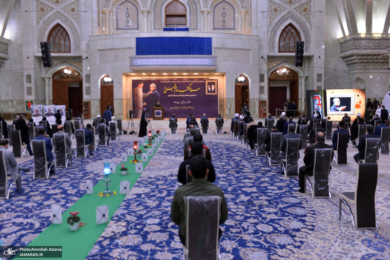 همایش سرباز مکتب امام خمینی در حرم مطهر بنیانگذار جمهوری اسلامی