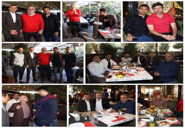 مهمانی ناهار شجاع خلیل‌زاده برای پرسپولیسی‌ها +عکـس

