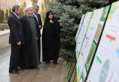 درختکاری رئیس جمهوری 