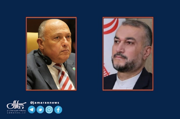 گفت و گوی وزرای خارجه ایران و مصر در مورد وضعیت غزه