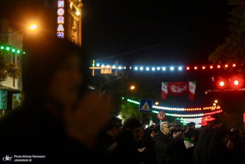 چهل و هشتمين اجتماع پرشور مردم در محله پيروزی