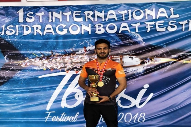 قایقران مهابادی به اردوی تیم ملی 'دراگون بوت' دعوت شد