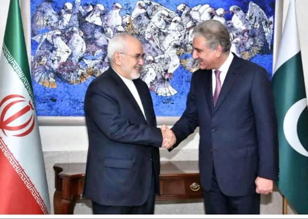 گفت و گوی تلفنی وزیر امور خارجه پاکستان با ظریف