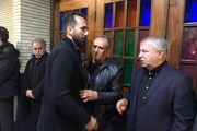 پیشکسوتان پرسپولیس و اعضای پارس‌جم در مراسم یادبود نادر باقری +تصاویر