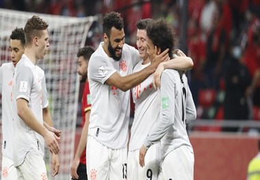 بایرن مونیخ با دبل لواندوفسکی راهی فینال جام باشگاه‌های جهان شد
