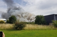 انفجار و آتش سوزی در فرودگاه لندن