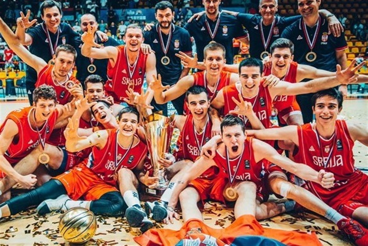 قهرمانی صربستان در رقابت های بسکتبال زیر ۱۸ سال اروپا