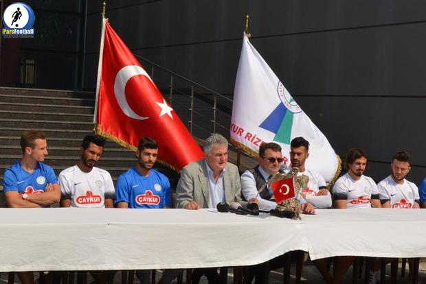 مدیران باشگاه ریزه اسپور ترکیه به ایران می‌آیند
