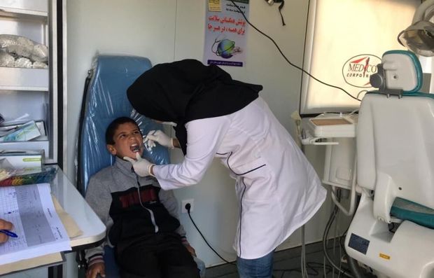 درمانگاه تخصصی صحرایی درنخل تقی عسلویه برپا شد