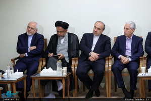 دیدار رئیس‌جمهور و اعضای هیأت دولت با رهبر معظم انقلاب