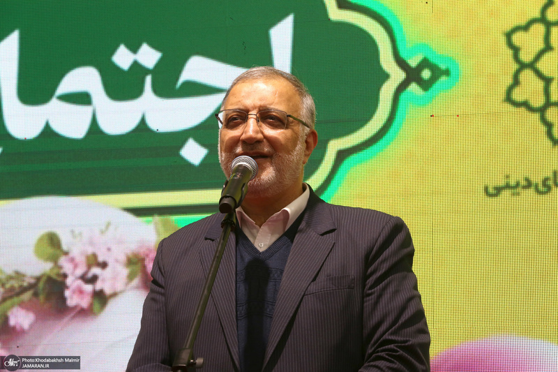 اجتماع باشکوه نوجوانان آرمانی لشکر قدس در حرم مطهر امام خمینی (س)