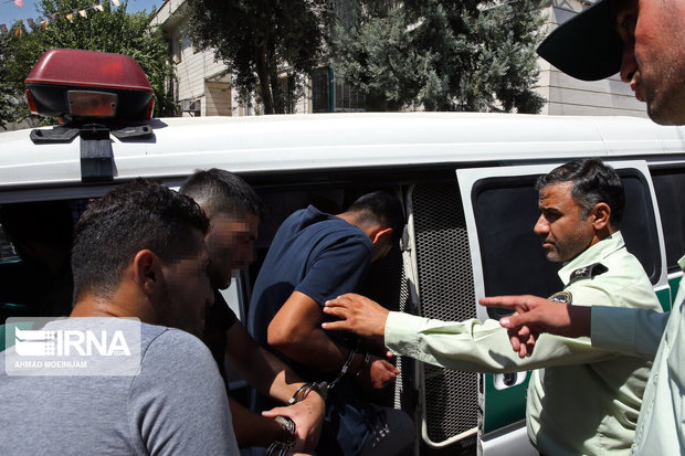 دستگیری ۶۷ سارق با اقتدار یگان امداد پایتخت