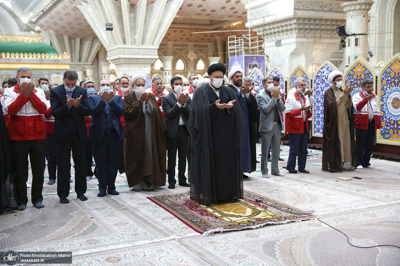 تجدید میثاق اعضا و مسئولان هلال‌احمر با آرمان‌های امام خمینی (س)