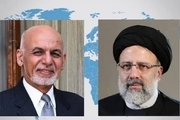 گفت وگوی تلفنی رئیس جمهوری افغانستان با رئیس جمهوری منتخب ایران