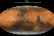 نقشه‌ خیره‌کننده جدیدی از مریخ ساخته شد

