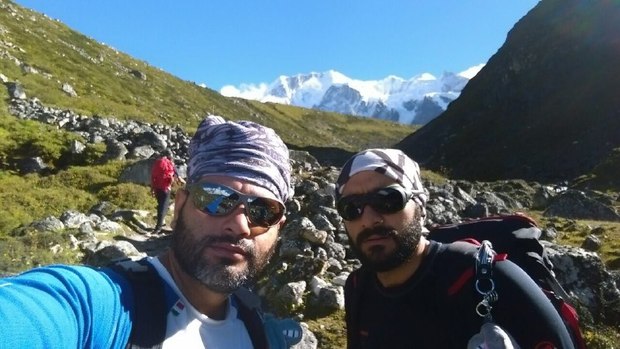 کوهنوردان  شیرازی  به ارتفاع 4900 متری قله مانسلو در رشته کوه هیمالیا رسیدند