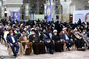 مراسم چهلمین روز ارتحال سید محمود دعایی در حرم مطهر امام خمینی