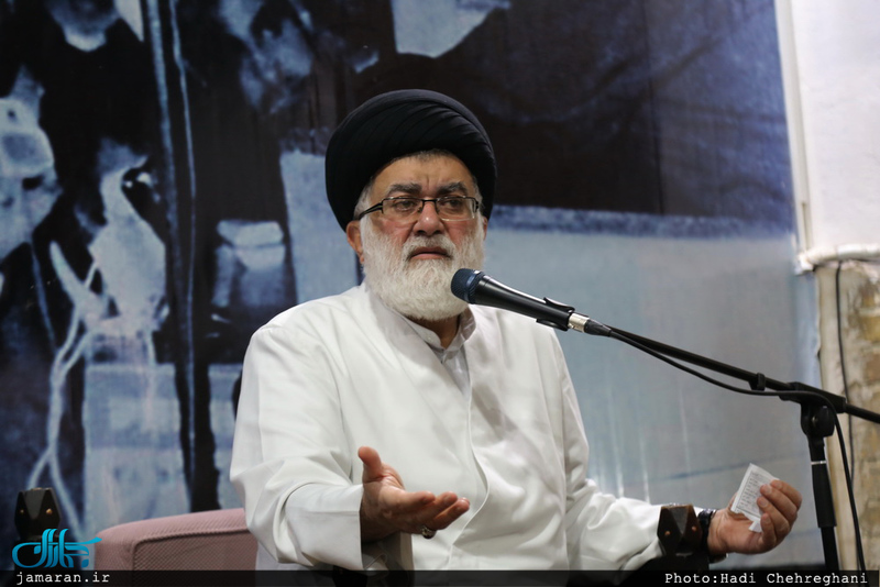 مراسم عزاداری شب شهادت امام موسی کاظم (ع) در بیت امام خمینی (ره) در قم
