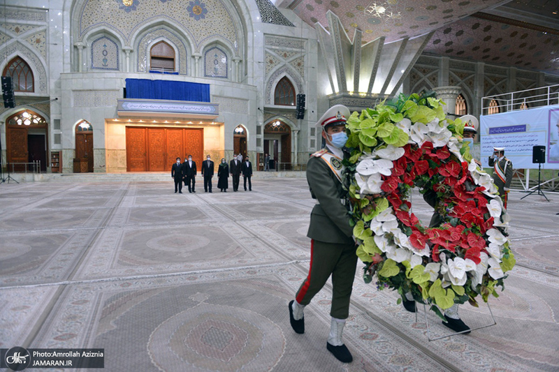 ادای احترام سفرای کشورهای عضو آلبا به مقام شامخ امام خمینی (س)