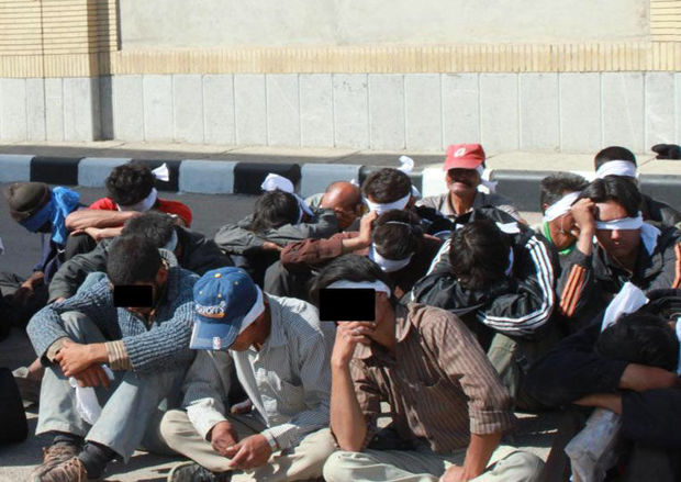 دستگیری۶۷سارق و خرده فروش موادمخدر در نیکشهر