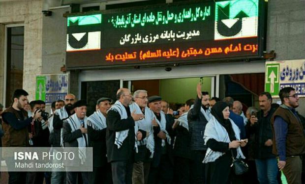 ورود 1500 مسافر خارجی عازم کربلا به ایران از مسیر پایانه مرزی بازرگان