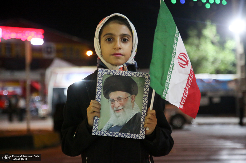 پنجاه و پنجمین شب اجتماع پر شور مردم در فسا