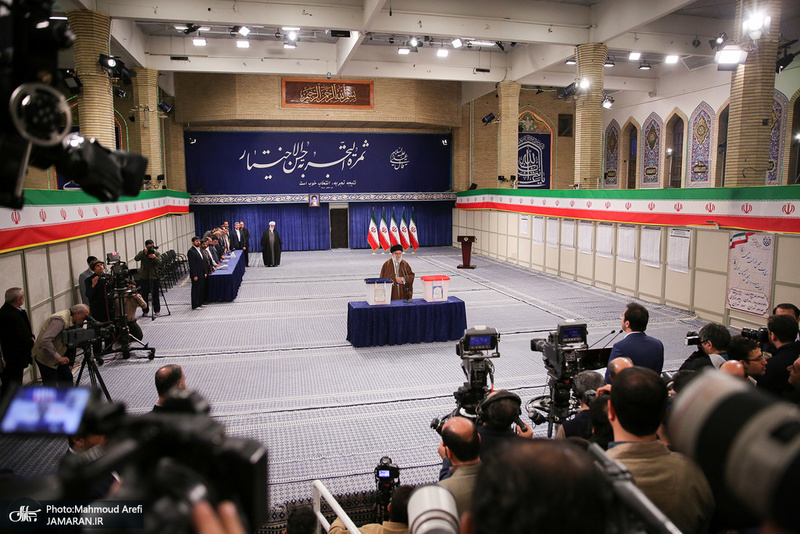 حضور رهبر معظم انقلاب در انتخابات