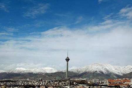 کیفیت هوای تهران با شاخص 95 سالم است