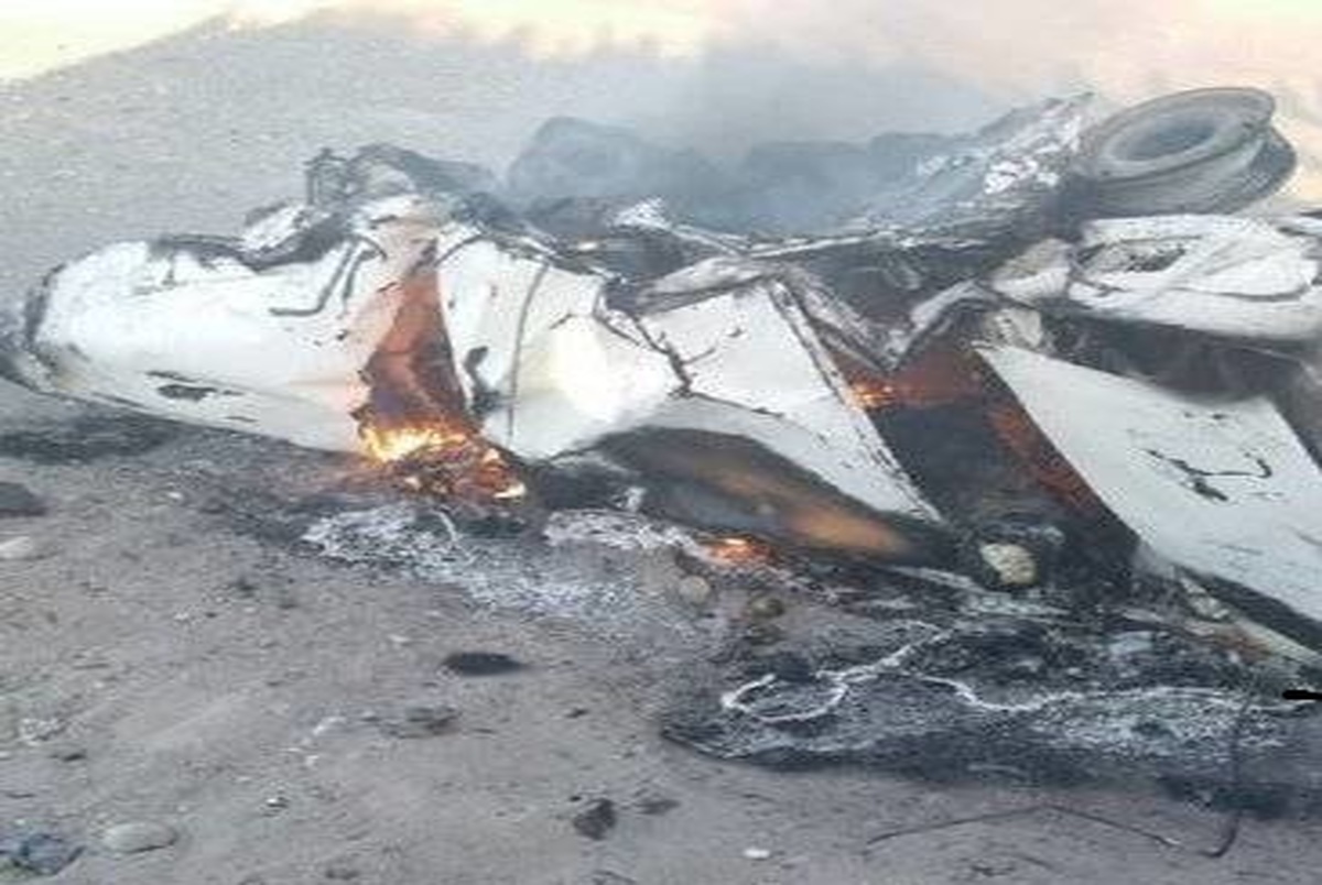 تصادف مرگبار خودروی ۴۰۵ با ۳ پژو پارس در ایرانشهر + تصاویر و فیلم