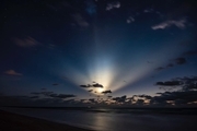 تصاویری جالب از موشک فالکون ۹ در آسمان دقایقی پس از پرتاب
