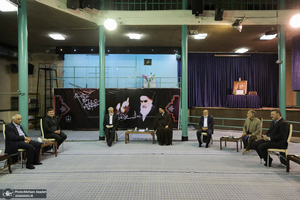 دیدار خیرین مدرسه ساز شهر تهران با سید حسن خمینی