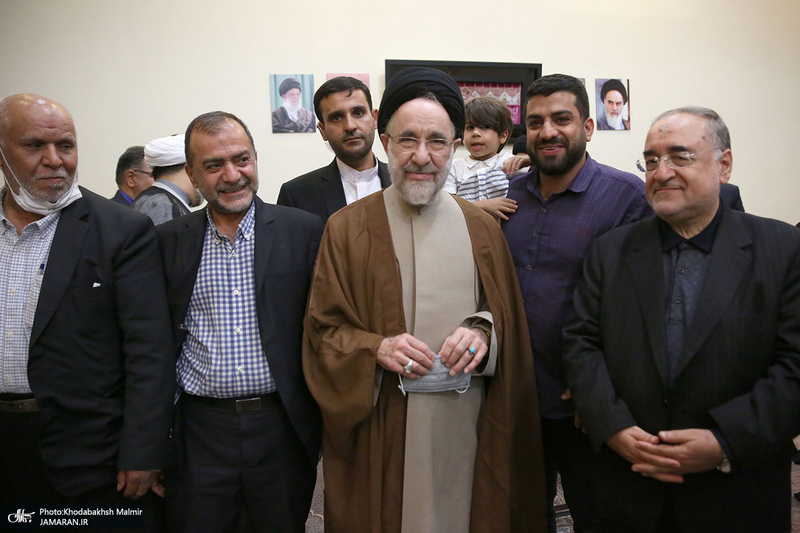 حضور سید محمد خاتمی در حرم مطهر امام‎ خمینی (س)