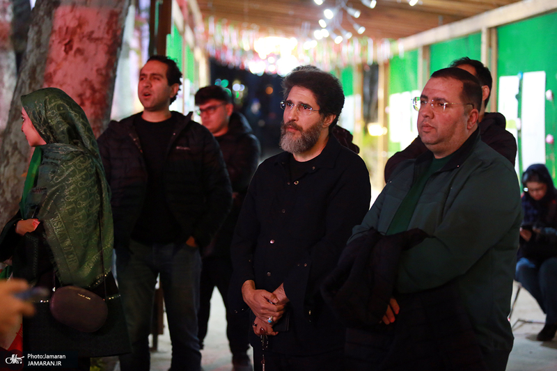 اجتماع پرشور مردم و هنرمندان در باغ فردوس