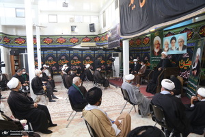 مراسم شهادت امام حسن مجتبی(ع) در بیت آیت الله العظمی فاضل لنکرانی(ره)
