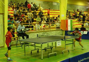 رقابت های تنیس روی میز نونهالان قهرمانی کشور در سقز آغاز شد