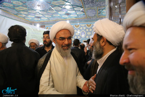 مراسم ختم آیت الله روح الله شاه آبادی(ره)